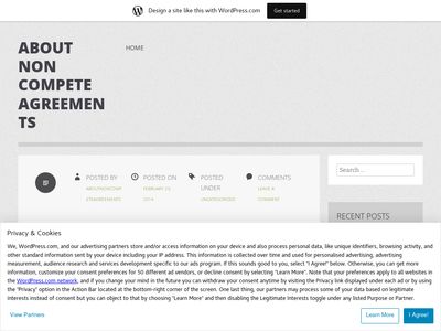 aboutnoncompeteagreements.wordpress.com