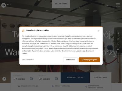 archehotelkrakowska.pl