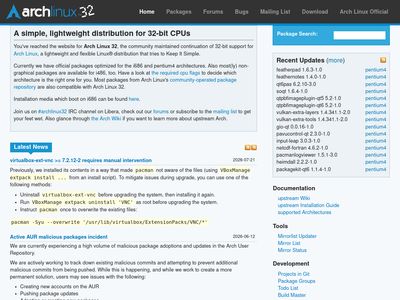 archlinux32.org