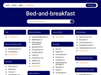 bed-and-breakfast.startkey.nl
