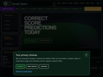 correct-score.net