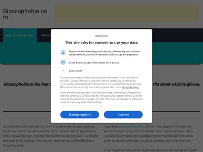 glossophobia.com