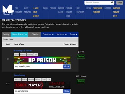 minecraftlist.org