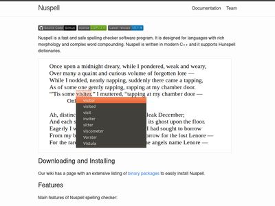 nuspell.github.io