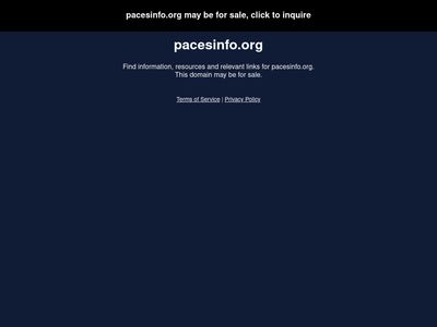 pacesinfo.org