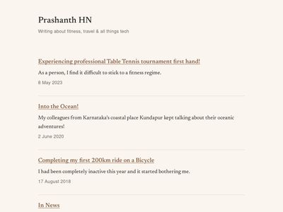 prashanth.net