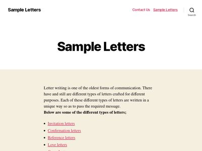 sampleletters.org