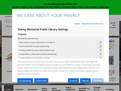 sidneylibrary.org