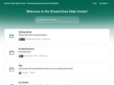 support.dreamclass.io