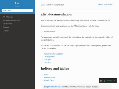 xlwt.readthedocs.io